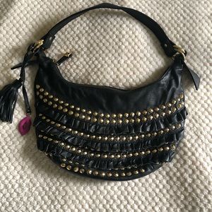 Betsey Johnson Black Purse